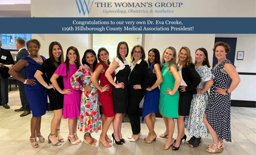 TWG physicians celebrating Dr Eva Crooke's inauguration as HCMA 119th President