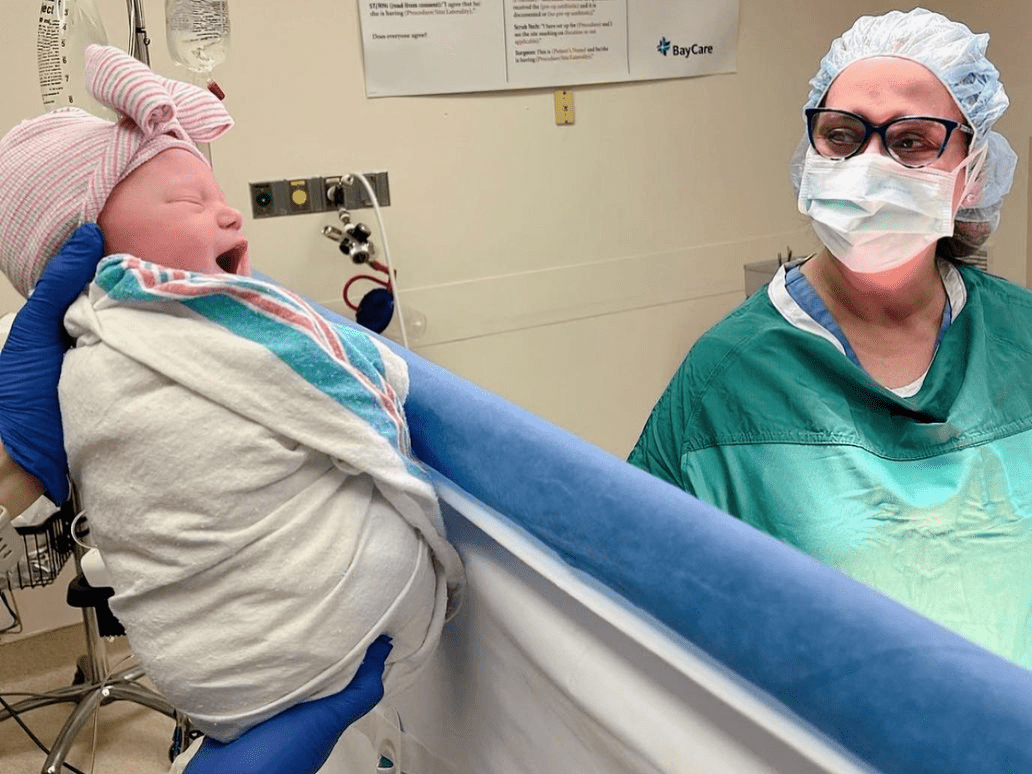 OB Hospital On-Call Pool Dr. Butler & Granddaughter