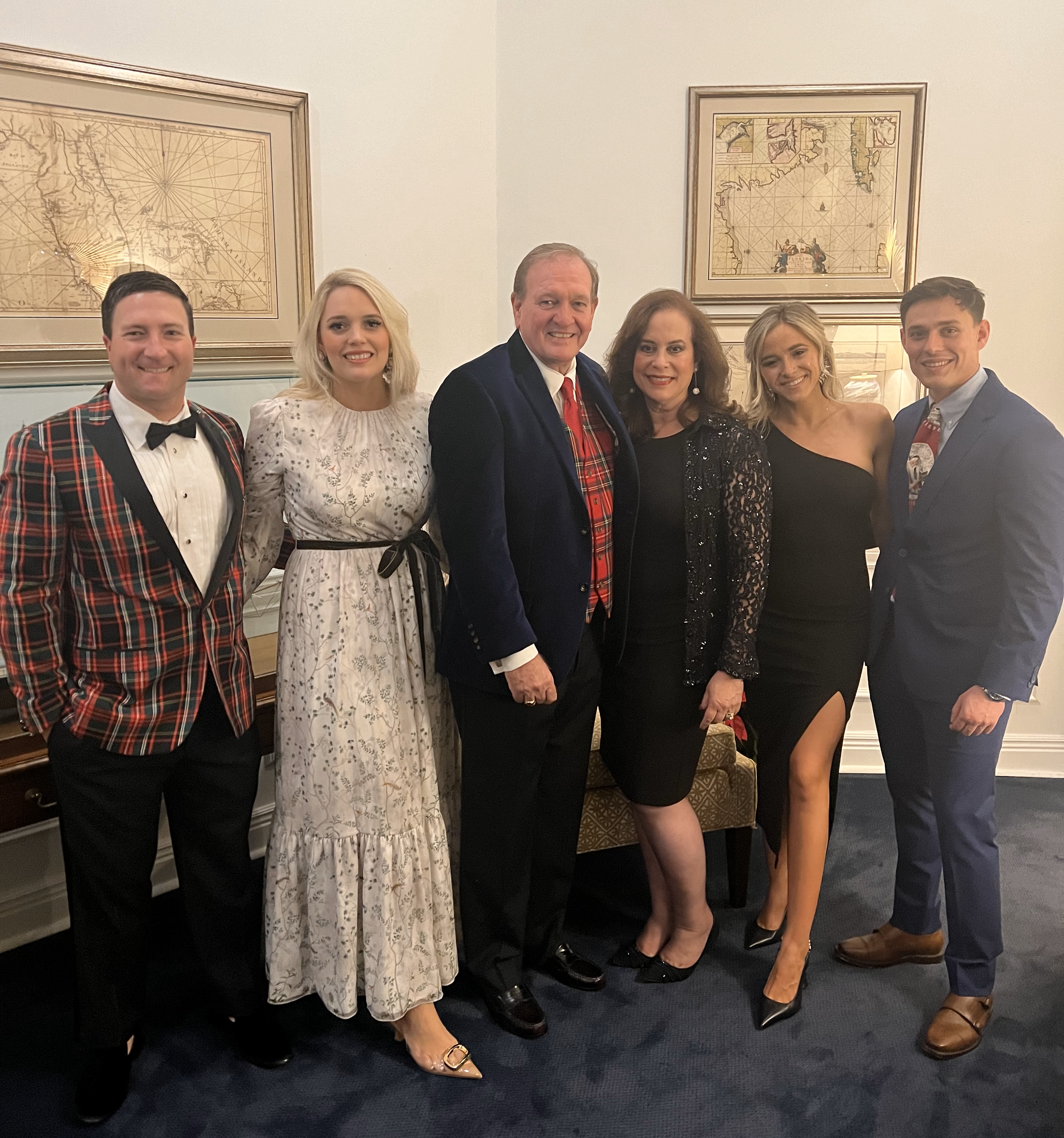 Dr Butler with her family