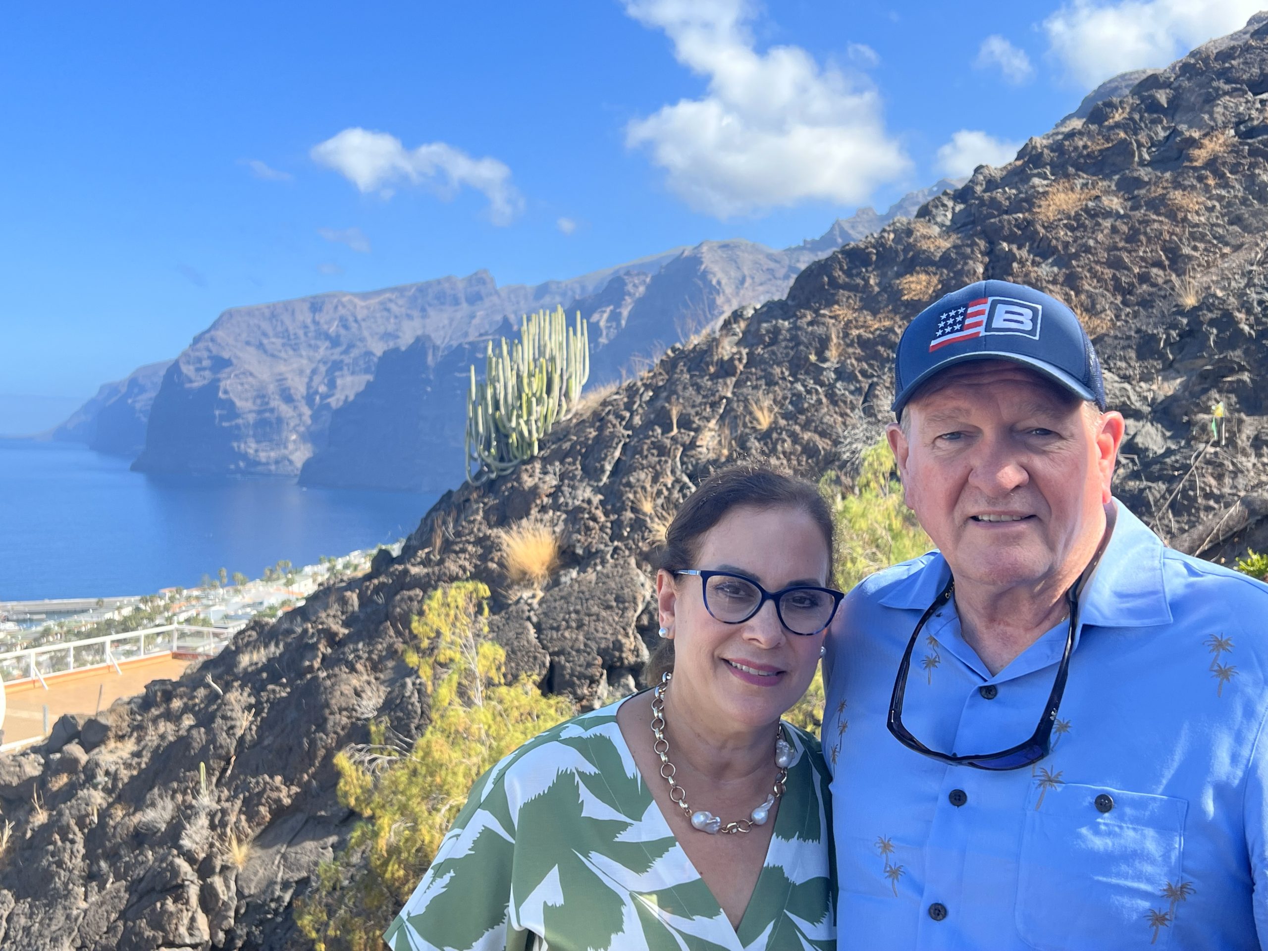 Dr Butler with her husband