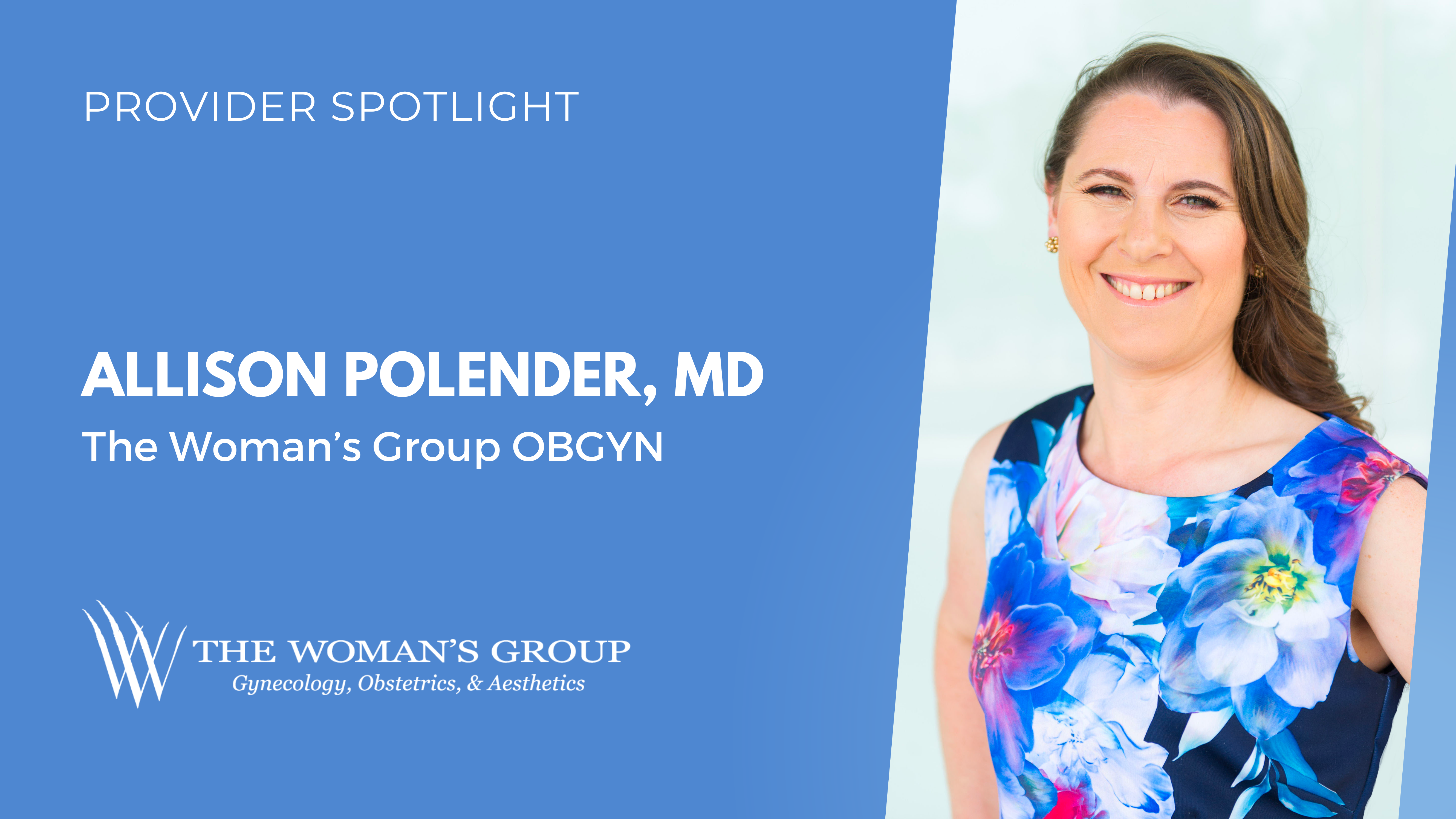 Dr Alison Polender MD OBGYN TWG Tampa